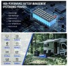 12V 300Ah LiFePO4 Battery with 120A BMS 12.8V 3840Wh