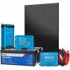 Kit Fotovoltaico G2 12V 450W per alimentare Camper Barca All-in-One Accumulo 5120Wh