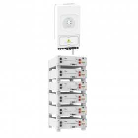DEYE Storage system 30.72kWh Inverter 6kW SG05LP1 + 6 SE-G5.1 Pro-B