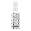 DEYE Sistema di accumulo 30.72kWh Inverter 6kW SG05LP1 + 6 SE-G5.1 Pro-B