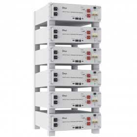 DEYE Sistema di accumulo 30.72kWh Inverter 6kW SG05LP1 + 6 SE-G5.1 Pro-B