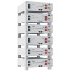 DEYE Sistema di accumulo 30.72kWh Inverter 6kW SG05LP1 + 6 SE-G5.1 Pro-B