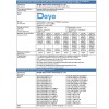DEYE Sistema di accumulo 10.24kWh Inverter 6kW SG05LP1 + 2 SE-F5-Pro-C
