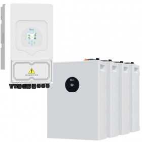 DEYE Sistema di accumulo 20.48kWh Inverter 6kW SG05LP1 + 4 SE-F5-Pro-C