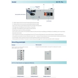 DEYE Storage system 30.72kWh Inverter 6kW SG05LP1 + 6 SE-F5-PRO-C