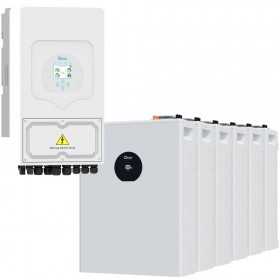 DEYE Sistema di accumulo 30.72kWh Inverter 6kW SG05LP1 + 6 SE-F5-Pro-C
