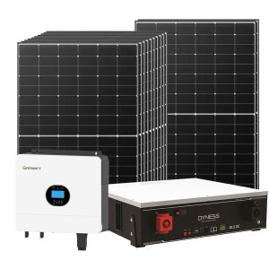 Growatt Dyness 6000-5400W Off Grid Photovoltaic Kit with 5.12kWh Storage for Home Cabin Anti-Lockdown Energy Kit