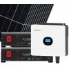 Kit fotovoltaico Off Grid 6000-5400W Growatt Dyness accumulo 10.24kWh Baita Casa Kit anti Lockdown Energetico