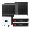 Kit fotovoltaico Off Grid 6000-5400W Growatt Dyness accumulo 10.24kWh Baita Casa Kit anti Lockdown Energetico