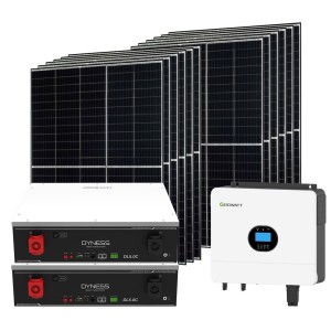Growatt Dyness 6000-5400W Off Grid Photovoltaic Kit with 10.24kWh Storage for Home Cabin Anti-Lockdown Energy Kit