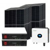 Kit fotovoltaico Off Grid 6000-5400W Growatt Dyness accumulo 10.24kWh Baita Casa Kit anti Lockdown Energetico