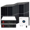 Kit fotovoltaico Off Grid 6000-8100W Growatt Dyness accumulo 10.24kWh Baita Casa Kit anti Lockdown Energetico