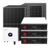 Growatt Dyness 6000-8100W Off Grid Photovoltaic Kit with 15.36kWh Storage for Home Cabin Anti-Lockdown Energy Kit