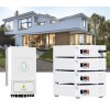 Kit fotovoltaico Off Grid 6000-9000W DEYE SE-F5-PRO accumulo 20.48kWh Baita Casa Kit Anti Lockdown Energetico