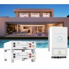 Kit fotovoltaico Off Grid 6000-9000W DEYE PRO accumulo 10.24kWh Baita Casa Kit anti Lockdown Energetico