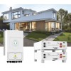 Kit fotovoltaico Off Grid 6000-9000W DEYE PRO accumulo 10.24kWh Baita Casa Kit anti Lockdown Energetico