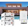 Kit fotovoltaico Off Grid 6000-9000W DEYE PRO accumulo 15.36kWh Baita Casa Kit anti Lockdown Energetico